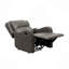Fauteuil inclinable en similicuir rembourré 1pc-1071180856