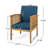 Acacia Club Chair Mp2 (Set Of 2)-109810044-109810045