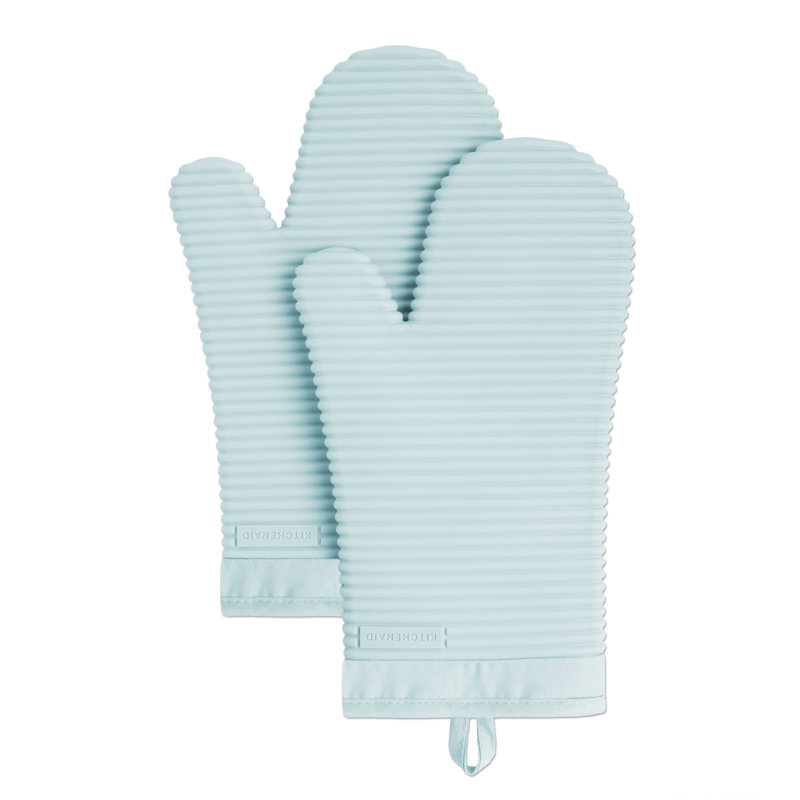 Gant de cuisine souple en silicone KitchenAid, Eau minérale
