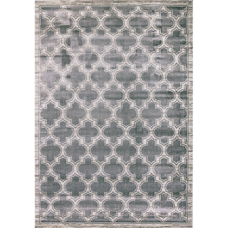 Tapis gris/beige zone Mishawaka