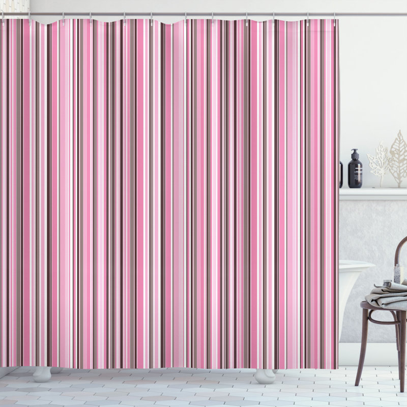Shower Curtain Set + Hooks, 70" H x 69" W