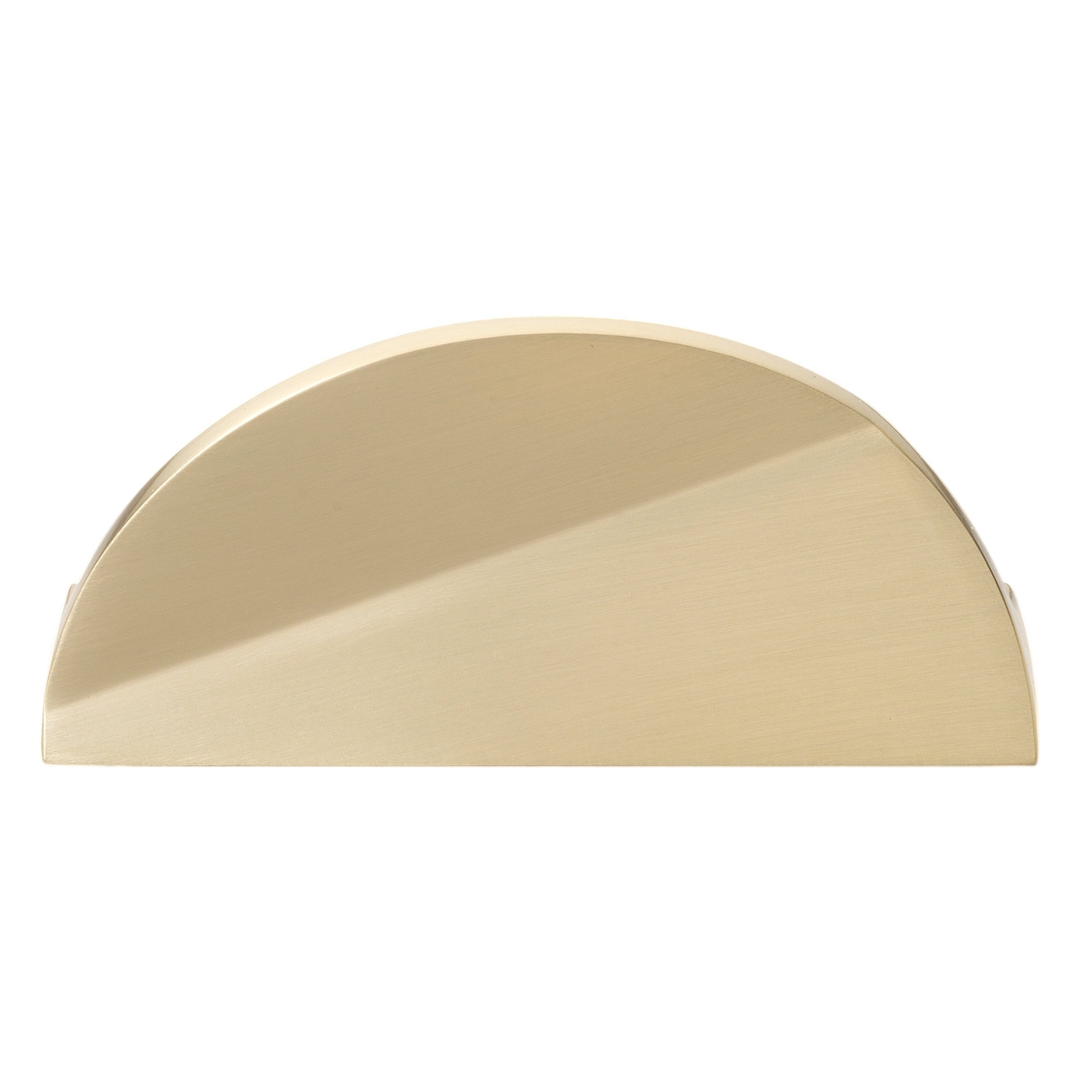 Giana Semi-Circle Cabinet Knob, Champagne Gold