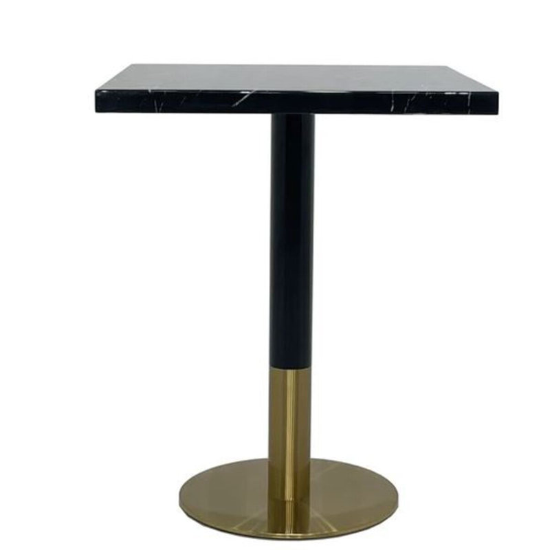 Ybur Faux Marble Square Dining Table