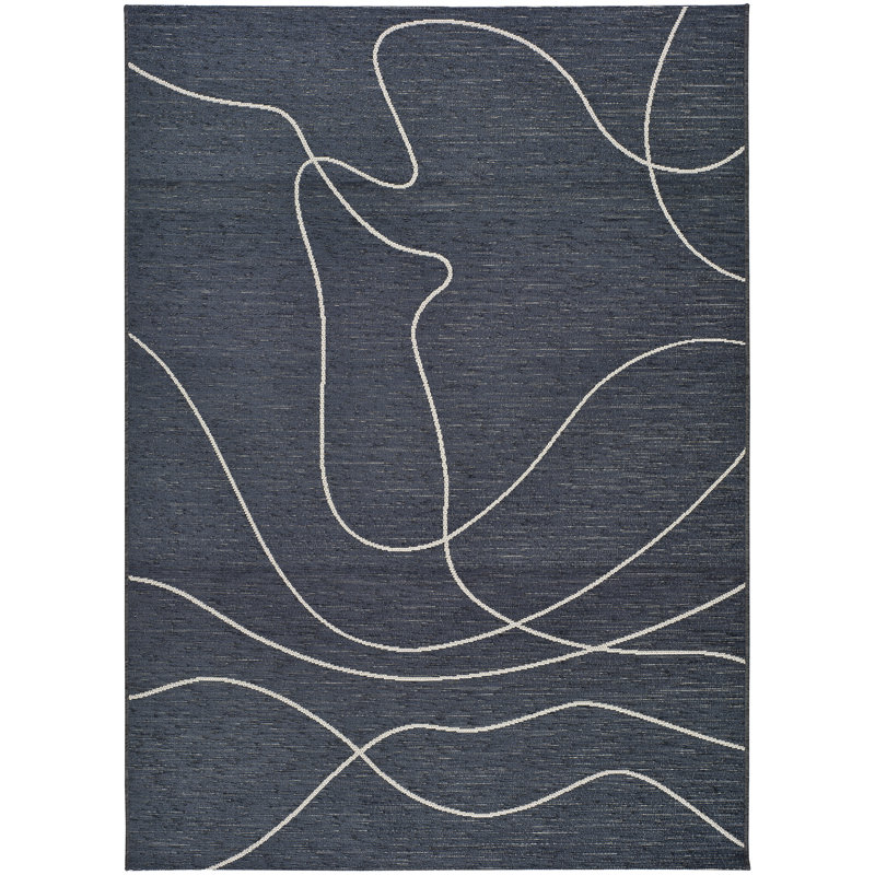 Aramen Floral Indoor / Outdoor Area Rug, Rectangle 130 x 190cm