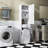 18.11"Bathroom Storage Cabinet with 1 Storage cabinet and 1 Drawer