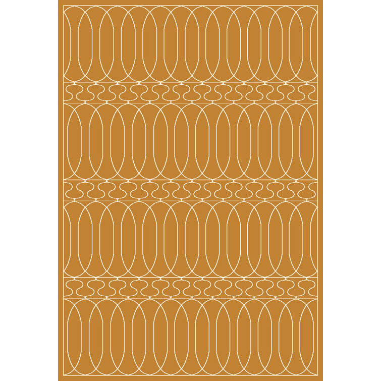 Trend Viscose Geometric Indoor Rug