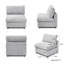 Chaise sans accoudoirs avec housse-1858849431