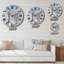 Horloge murale en forêt Forest Winters-93381588