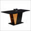 Table de salle à manger extensible 61,81 (46,46) pouces avec rangement intégré, table en bois moderne avec structure robuste et base en bois aggloméré-1172932136-1172932118