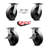 4 Piece Glass Filled Nylon Caster Set