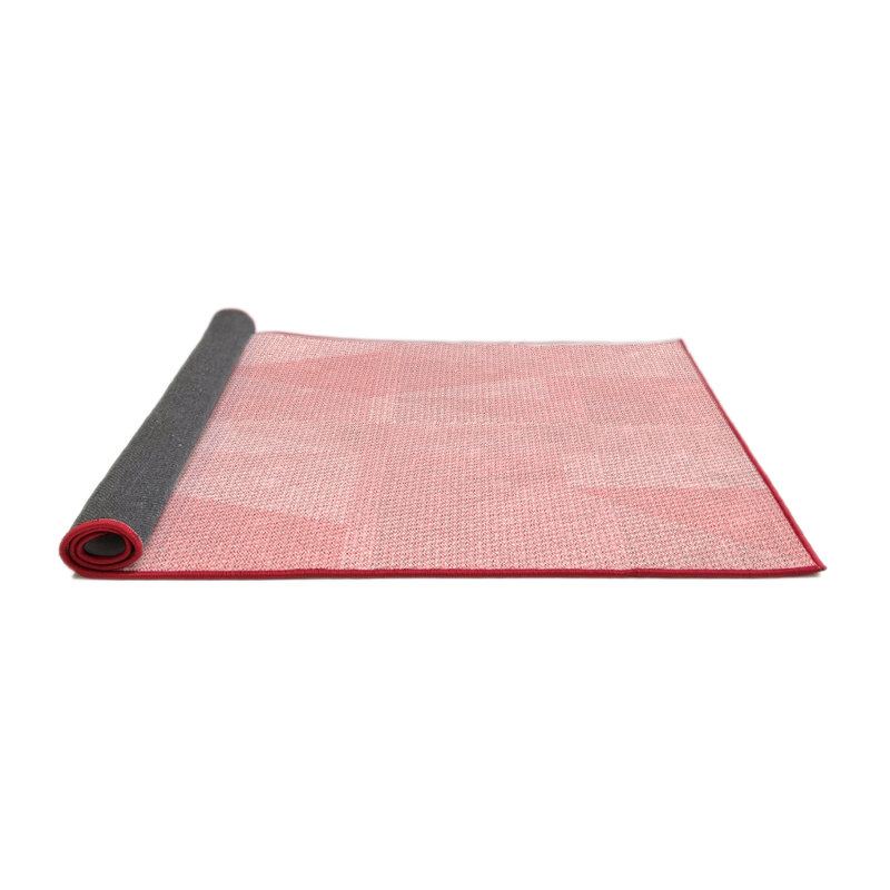Performance Wool Geometric Indoor Rug, Round 6'
