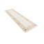 Tapis de couloir beige Indira