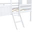 Lit mezzanine en bois avec 2 fenêtres latérales-888562386