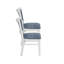 Chaise d'appoint à rayures bleues Lainey-1558847674