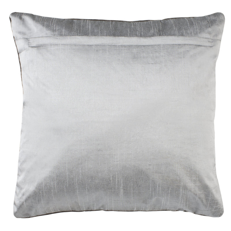 Reston Sequined Cotton Blend Throw Pillow