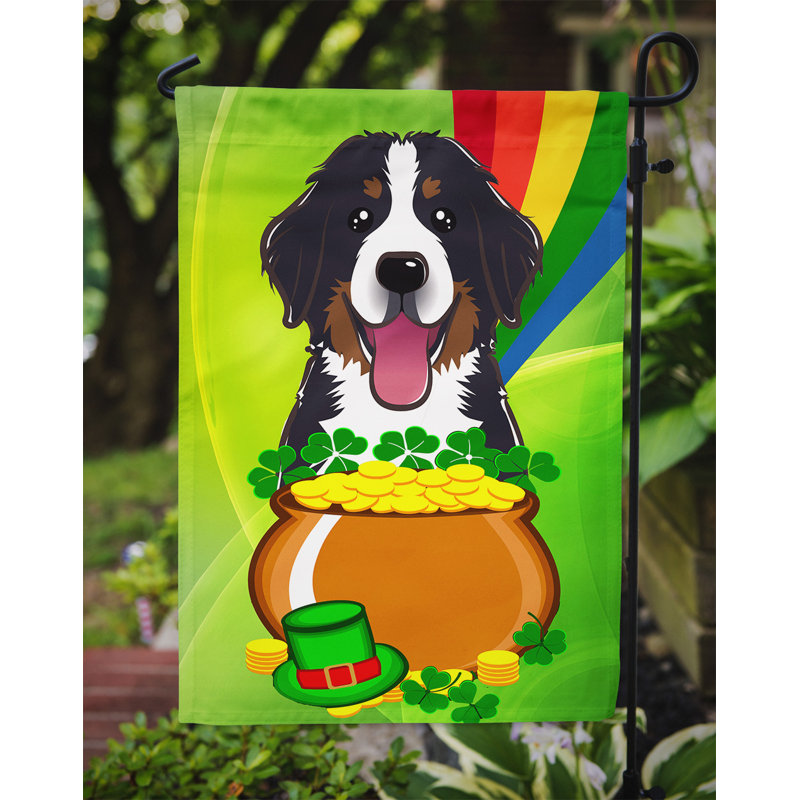 Drapeau de jardin Arella St. Patrick's, Bouvier bernois