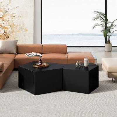 Irregular Pentagon Nesting Coffee Table Set Geometric Coffee Table Set Side Table Set Cocktail Table Set Center Table Set For Living Room Bedroom Irregular Pentagon Nesting Coffee Table Set Geometric Coffee Table Set Side Table Set Cocktail Table Set Center Table Set For Living Room Bedroom