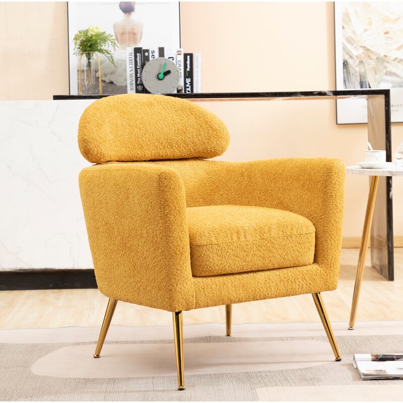 Etta Avenue™ Talant Upholstered Barrel Chair & Reviews | Wayfair