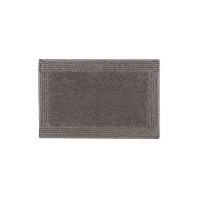 Luxury Reversible Bath Rug 100% Cotton Tufted 3000 GSM, Plush Cloud-like Texture, Machine Washable, Oeko-Tex Certified