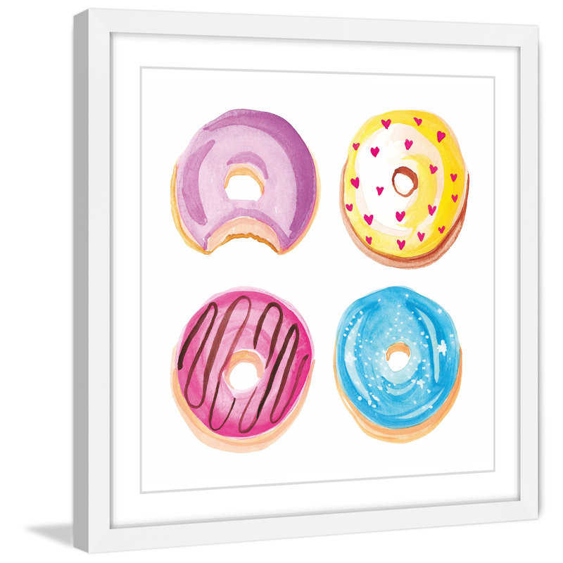 Molly Rosner - Single Picture Frame Painting, 41 cm H x 41 cm W x 3.81 cm D