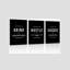 3 Piece Wrapped Canvas Print-114925420