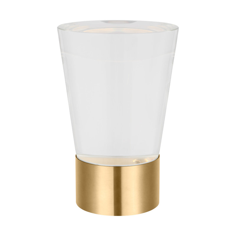 Caspe 8 Rechargeable Table Lamp, Gold