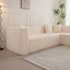 Canapé modulaire modulaire en L