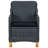 Patio Chairs with Cushions Poly Rattan-1035551842