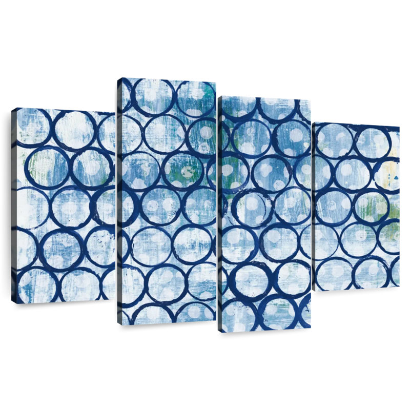 Avery Blue Eclipse I, 14'' H x 24'' W