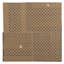 Carreau mural mosaïque en bois Farmstead l 11 7/8 po x H 11 7/8 po x P 1/2 po