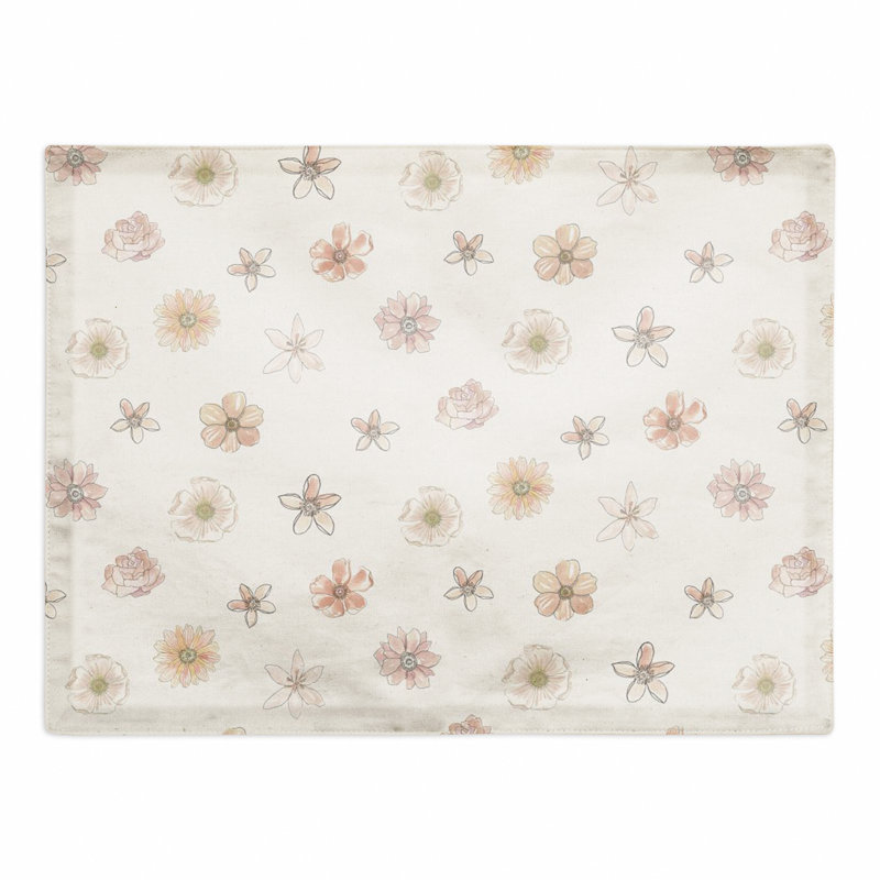 Napperon en coton, Blanc
