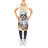 No Pattern Bib Apron