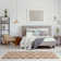 Myshaggy Collection Rugs Trellis Design in Beige