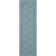 True Fit PVC Single Panel Herringbone Modern Style Fixed Mount Shutters