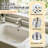 2-Pack Universal Bathroom Sink Drain Stopper, 1.06-1.50 Inch Stainless Steel Pop-Up Filter For US Standard Sink