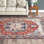 Tapis oriental rouge / bleu Burleigh