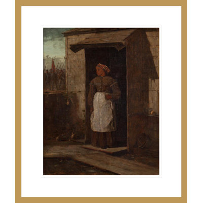 «Near Andersonville» par Winslow Homer, impression giclée encadrée