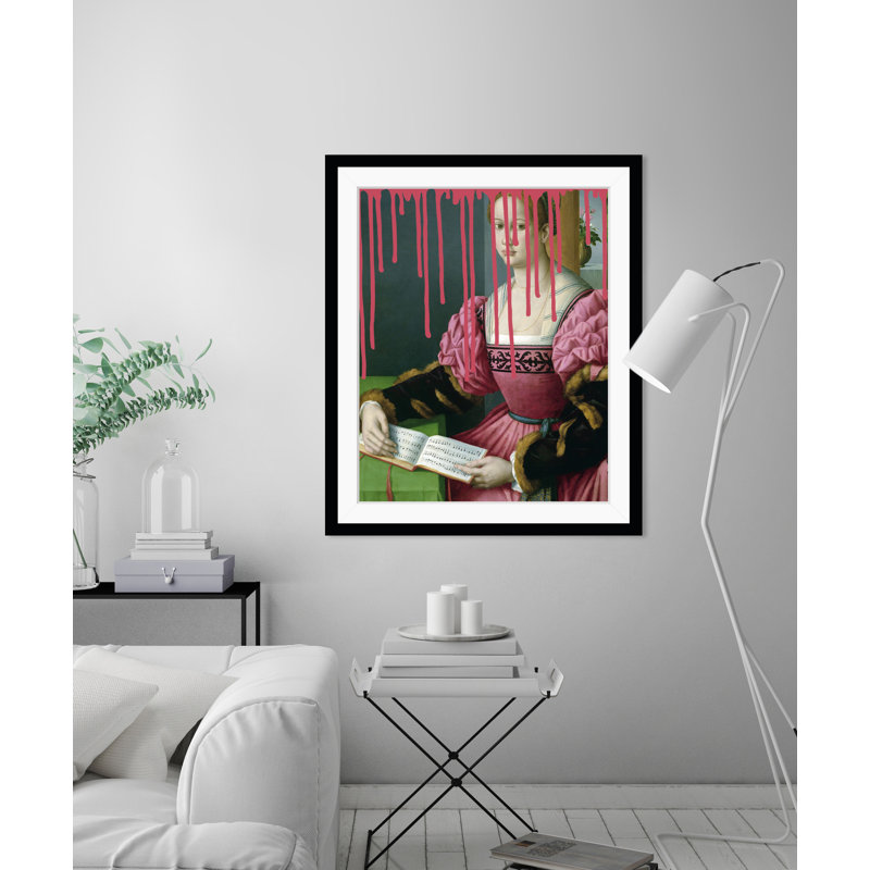Woman - Single Picture Frame Print, 60 cm H x 50 cm W x 5cm D