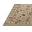 Machine Washable Tabriz Brown Area Rug-1479529681
