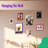 8X10 Picture Frames 3 Set,Hanging Purple Frames With Mat For Gallery Wall Decor, Horizontal/Vertical Tabletop Photo Frame