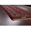Tapis brun en laine noué à la main de conception unique 2 pi 9 po x 3 pi 10 po Zamo