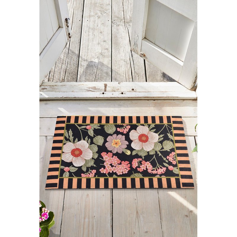 Paillasson durable en PVC antidérapant de 15,7 po x 23,6 po | Matériau 100% PVC, lavable à la machine à 86 ° F | Parfait pour l'intérieur et l'extérieur, facile à nettoyer, élégant et fonctionnel