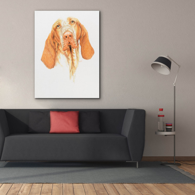 'Braceo' by Barbara Keith, Canvas Wall Art, 54" H x 40" W x 1.5" D