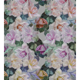 Palace Floral Metallic Wallpaper Roll