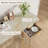 47.3'' Sideboard and Buffets Cabinet, Modern Buffet Table, Kitchen Sideboard Cabinet, Dining Storage Credenza, Natural Oak-423576139