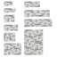 Sadie Vinyl Machine Printed Area Rug-1720428530