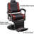 25'' Wide Heavy Duty Metal Swivel Zero Gravity Hydraulic Pump Barber Salon Recliner-1761607834