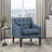 Clopton 26" Modern & Contemporary Accent Chair - Textured Accent Chair Removable Cushion Cover, Button-Tufted Back-114472617
