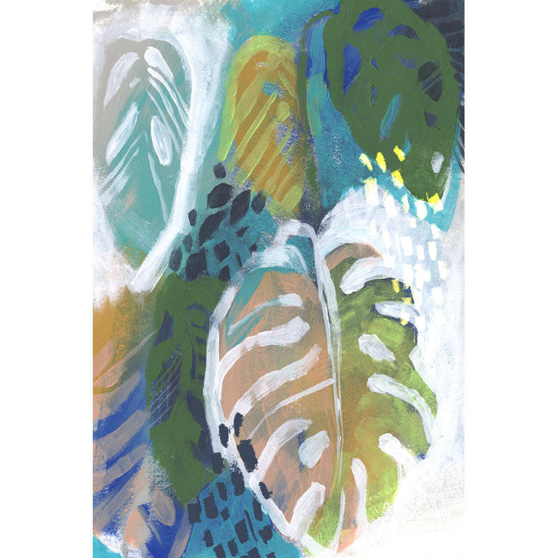 Hazy Jungle I by Jennifer Paxton Parker - Painting, 122cm H x 81cm W, Wrapped Canvas