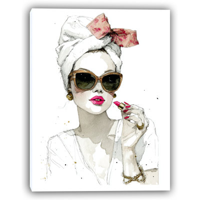 Art mural sur toile Glamour Touch